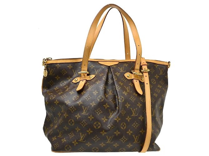 Bolsa Louis Vuitton Palermo Monogram Canvas GM Marrom