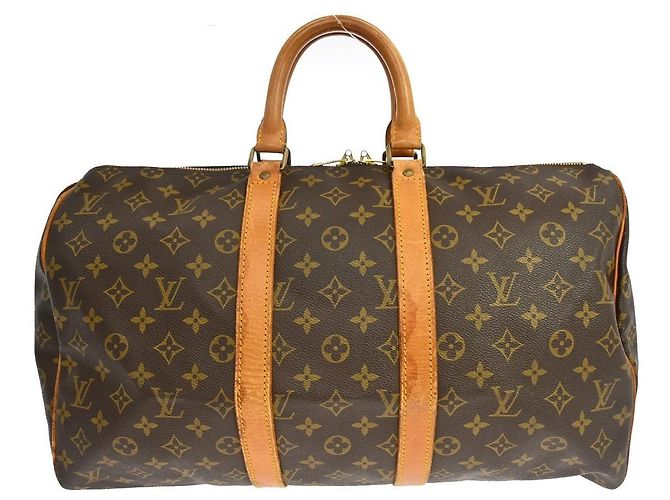 Louis Vuitton Keepall Monogram Canvas 45 Marrom