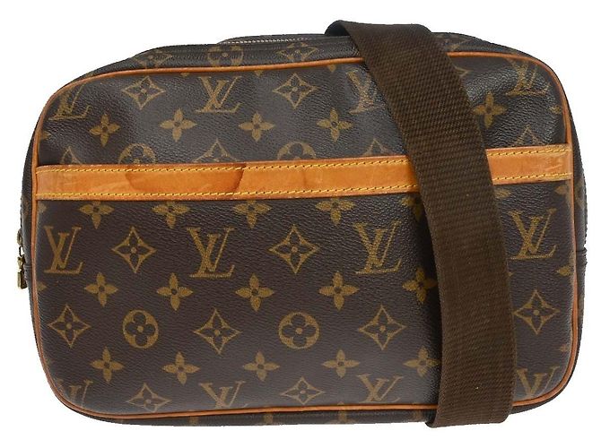 Louis Vuitton Reporter Monogram Canvas PM Marrom