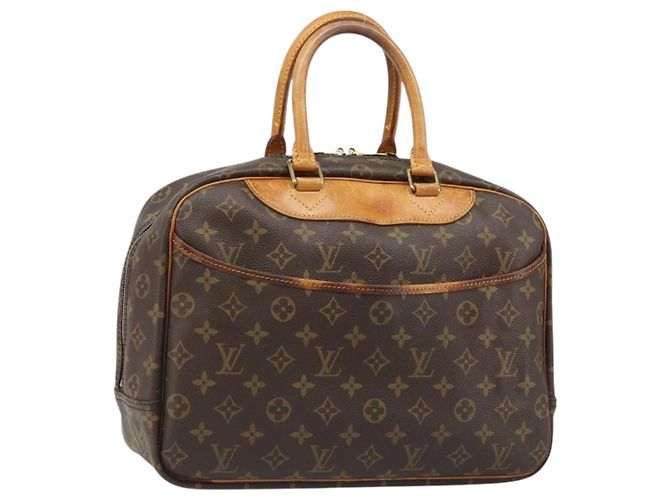 LOUIS VUITTON Bolsa Monogram Deauville M47270 LV Auth BA13458