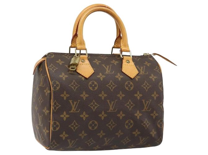 LOUIS VUITTON Monogram Speedy 25 Handtasche M41528 LV Auth 187107SAM Monogramm