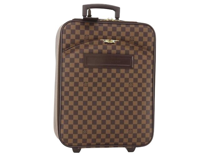 LOUIS VUITTON Damier Ebene Pegas 45 Trunk N23293 LV Auth ep14651