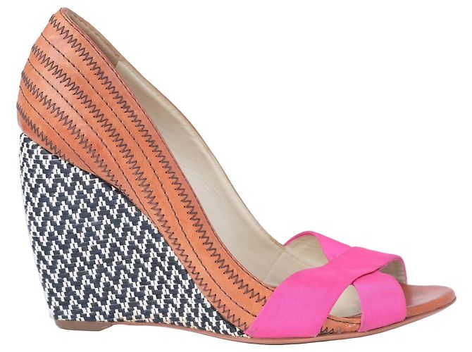 Autre Marque Sandali con zeppa Rupert Sanderson Multicolore