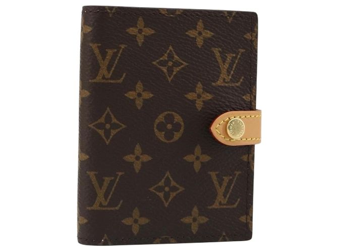 LOUIS VUITTON Monogram Mattifying Paper Case Hand Mirror LBC003 LV Auth 185778M