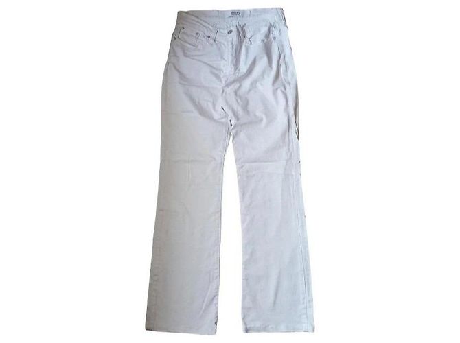 Vaqueros bootcut blancos Versace Jeans Couture