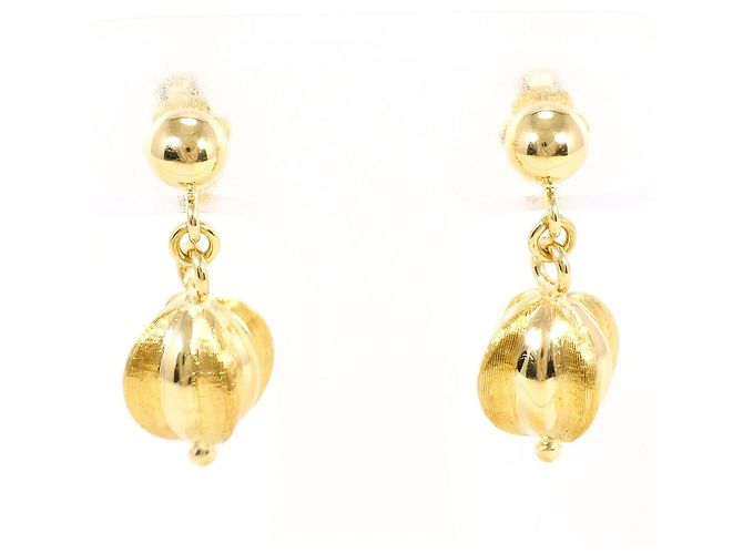 Autre Marque Orecchini pendenti in oro giallo 18K D'oro