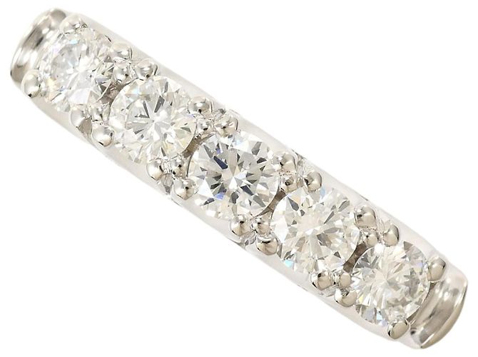 Autre Marque Platinring mit Diamant