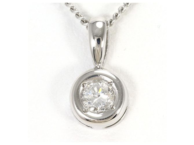Autre Marque Collana in platino e diamanti