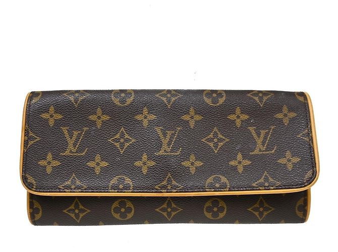 Louis Vuitton Twin Monogram Canvas GM Castaño