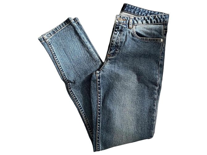 Apc A.P.C. Jean Droit Vaqueros azules