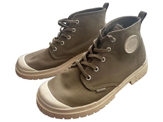 Palladium Pampa Botines - Caqui - Talla 40