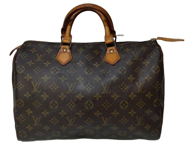 Louis Vuitton Speedy 35 Monogram Marrom