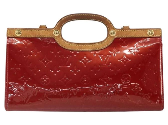 Louis Vuitton Roxbury Drive Handtasche Monogram Vernis Rot