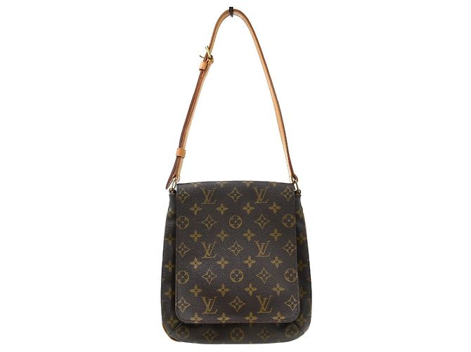 Louis Vuitton Musette Salsa Monogram Canvas PM Braun
