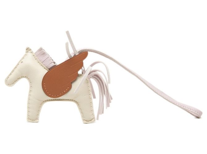 Hermès Hermes Rodeo PM Pegasus Charm Brown Pink Cream 