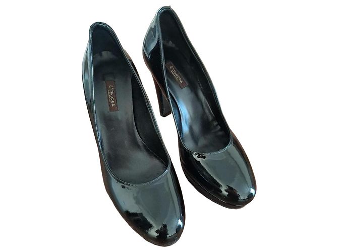 Autre Marque L'Amour Lackpumps Schwarz