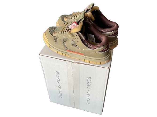 Nike Dunk Jumbo Olive Orange Khaki