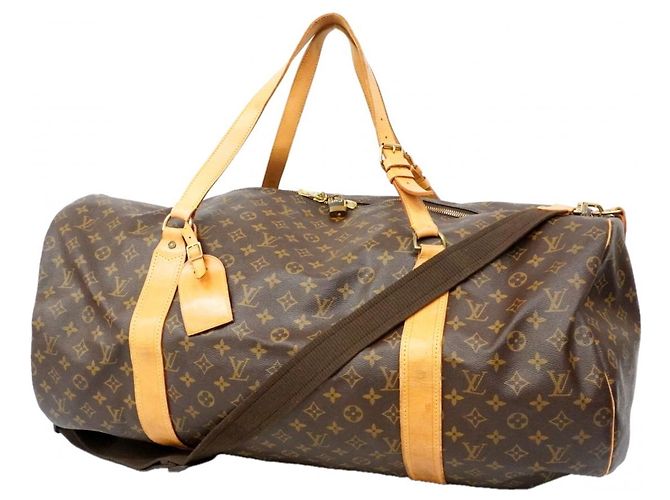 Polochon Louis Vuitton Boston Monogram Borsa Spolvero Marrone