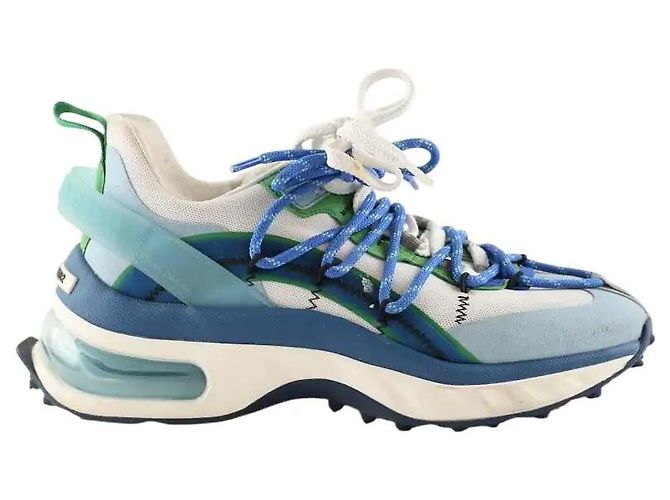 Dsquared2 Blaue Low-Top-Sneaker