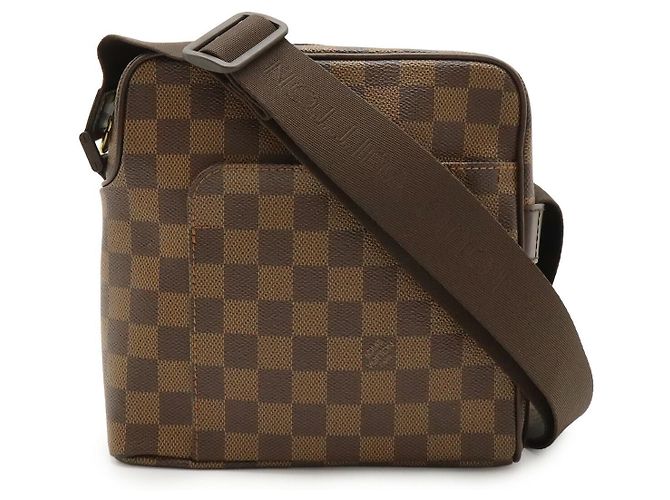 Bolsa de Ombro Louis Vuitton Olav PM Damier Marrom
