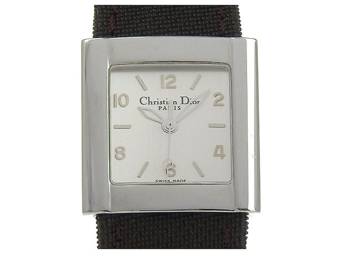 Reloj Dior Riva de acero inoxidable Plata