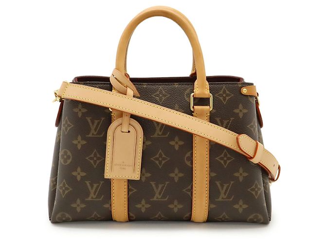 Bolsa 2way Louis Vuitton Soufflot BB Monogram Marrom Bronze