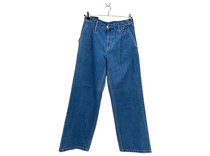 Autre Marque Vaqueros de denim azul WOOYOUNGMI