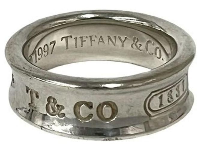 Tiffany & Co Tiffany Vintage Narrow Band Ring Silber