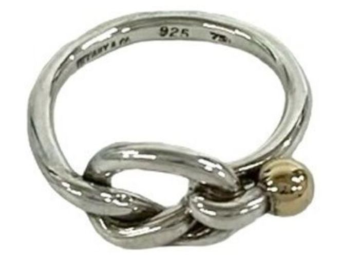 Tiffany & Co Anello Tiffany Love Knot Argento D'oro