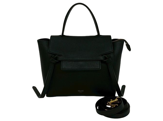 Céline Borsa CELINE Belt Bag Nano in pelle Nero