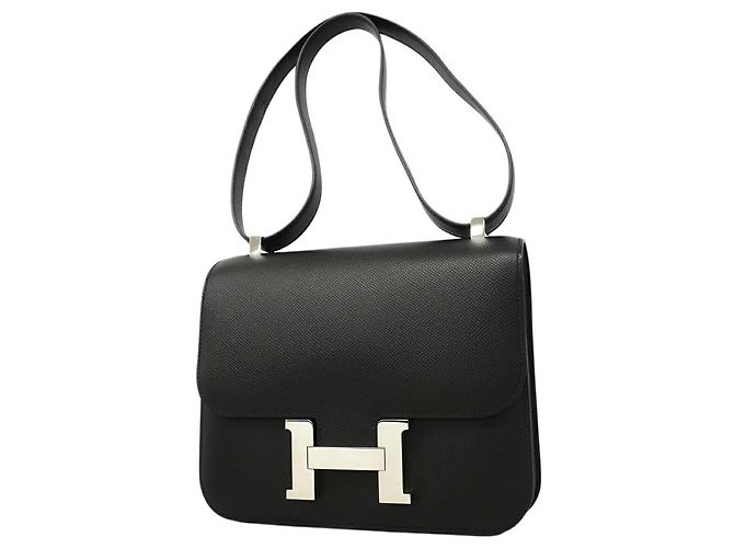 Hermès Borsa a tracolla Hermes Constance 24 Nero