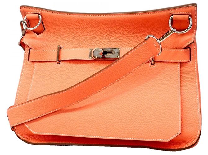 Hermès Bolsa de ombro Hermes Jypsiere 34 Coral