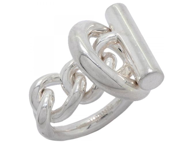 Ring Hermès Anello Croisette in argento 925 Hermes