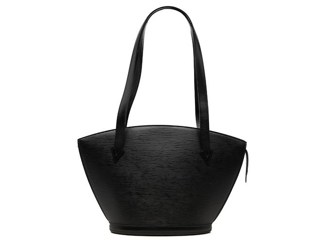 Louis Vuitton Epi Saint Jacques Handtasche Tote Schwarz