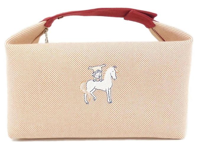 Hermès Pochette borsa Hermes Bride à Black Cabriole GM