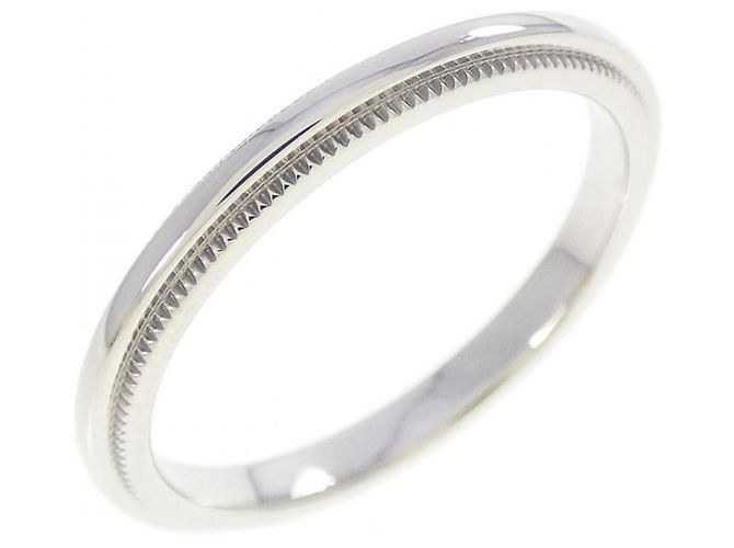 Anello Milgrain Tiffany & Co. in Platino 950