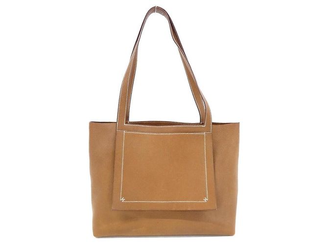 Hermès Borsa Cabasellier Hermes Marrone Rosso 
