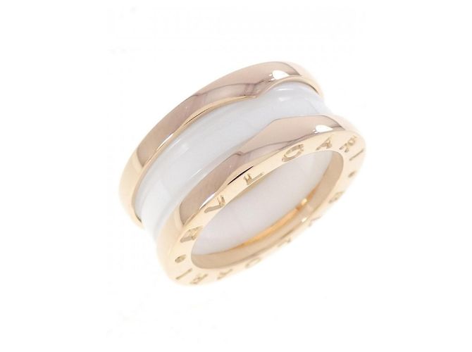 Bulgari Bvlgari B.zero1 2-Band Ring Golden