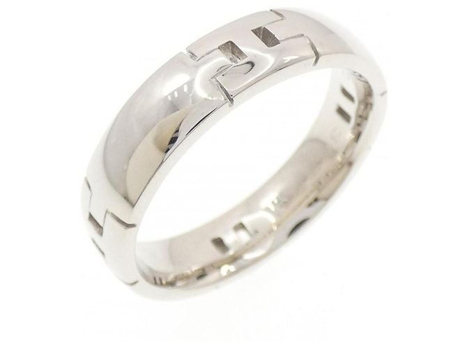 Hermès Hermes Hercules Petite Model Ring Silvery