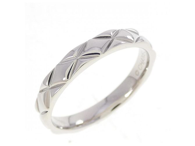 Anello Matelassé Chanel Argento