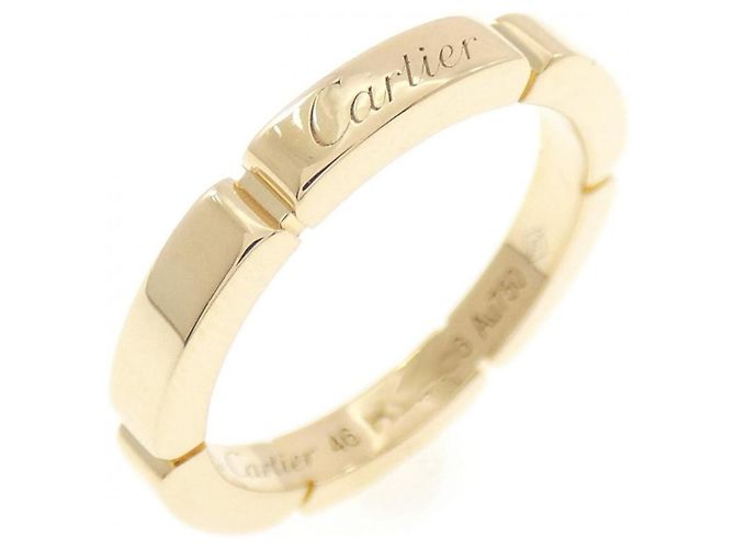 Anillo Maillon Panthère Cartier Dorado