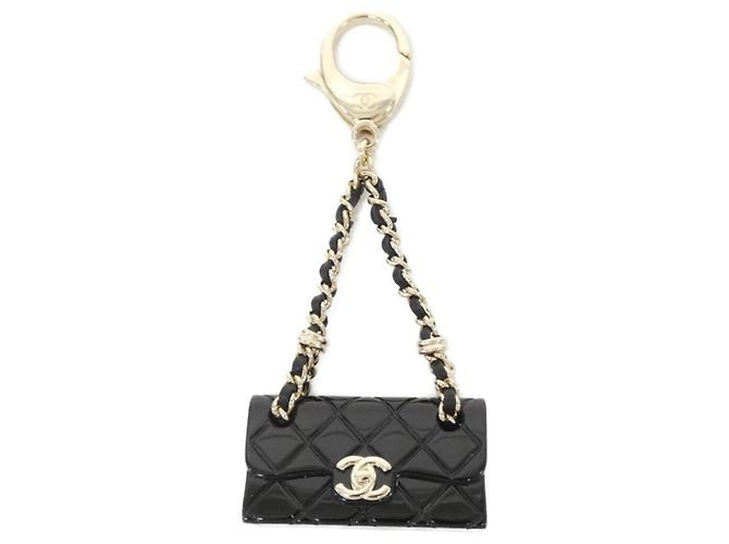 Portachiavi Chanel ABA121 Nero