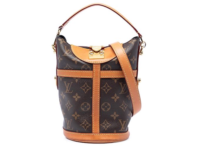 Bucket Sac seau Duffel Louis Vuitton Marron Monogram