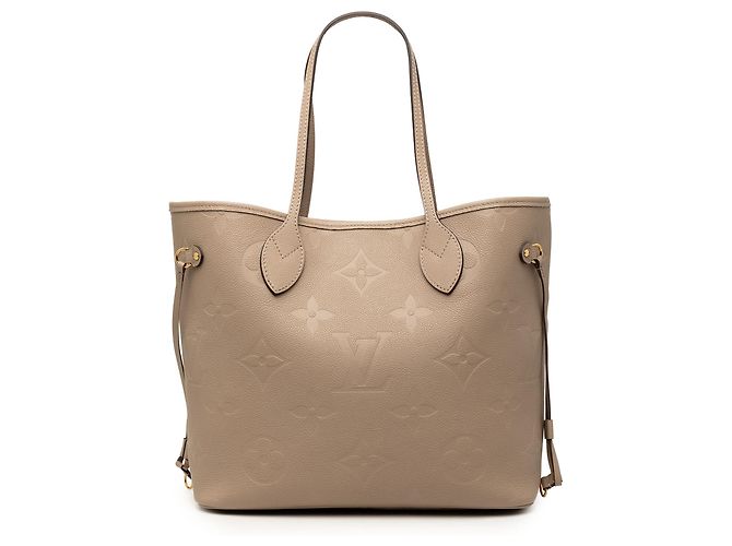 Louis Vuitton Beige Monogram Giant Empreinte Neverfull MM