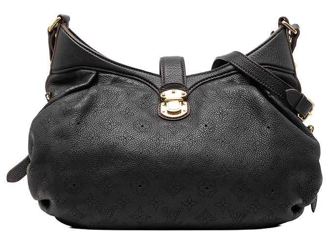 Louis Vuitton Black Monogram Mahina XS Noir
