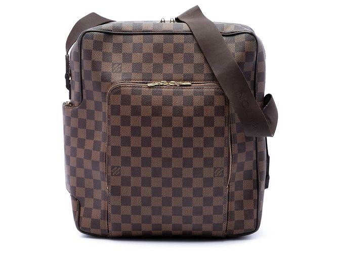 Louis Vuitton Marrom Damier Ebene Olav GM