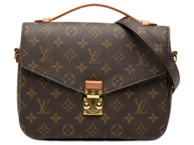 Louis Vuitton Pochette Metis Monogram Brown Braun