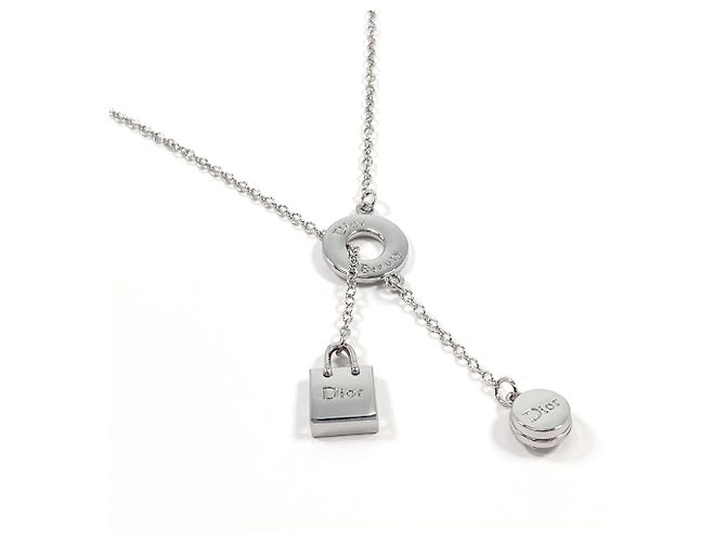 Collar de plata Christian Dior
