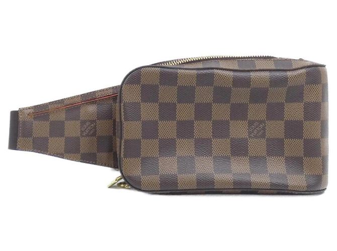Bolsa de Ombro Louis Vuitton Damier Geronimos Damier ebene