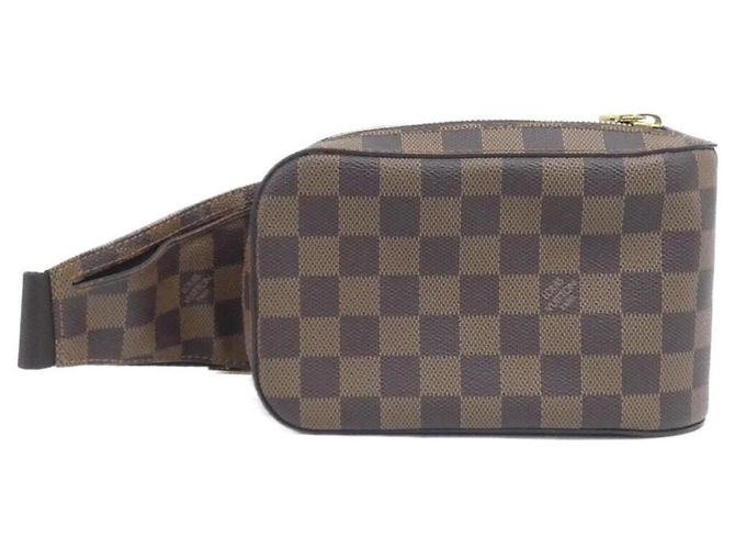 Bolsa de Ombro Louis Vuitton Damier Geronimos Damier ebene